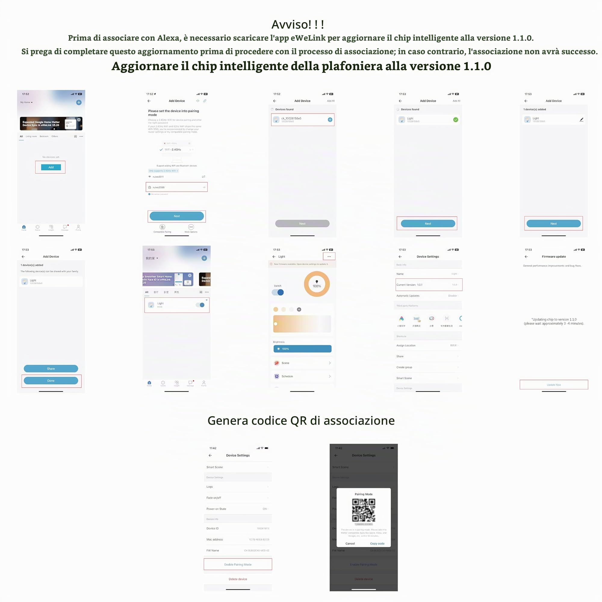 BAYHT Plafoniera LED Soffitto, 120W Lampada da Soffitto con Matter Compatibile con HomeKit, Alexa, Google e IFTTT, Moderna Plafoniera Intelligente per Soggiorno, Camera da Letto, Sala da Pranzo