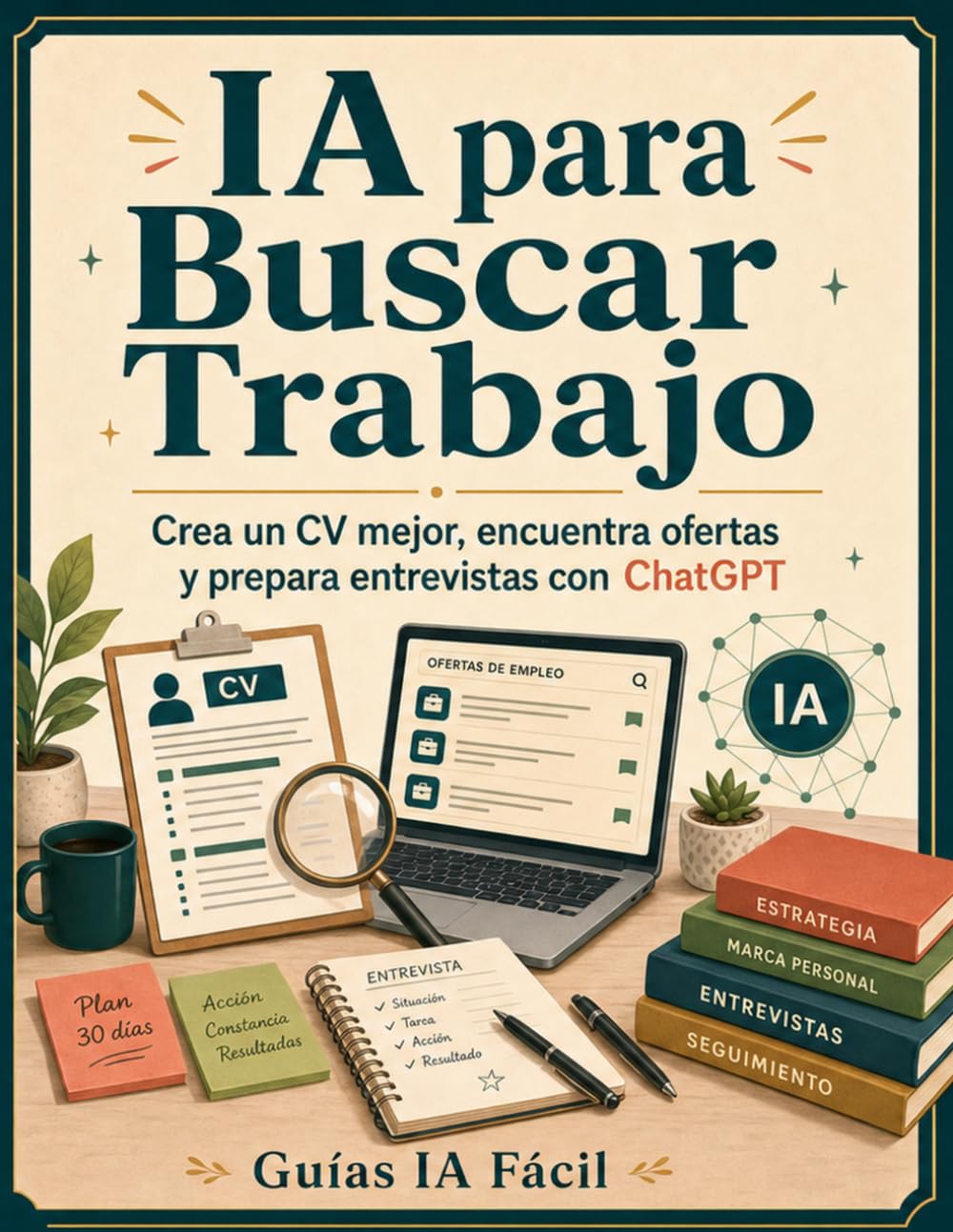 IA para Buscar Trabajo: Crea un CV mejor, encuentra ofertas y prepara entrevistas con ChatGPT