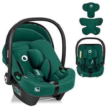 Lionelo ASTRID i-Size Baby Car Seat 40-87 cm Group 0+ Reverse mounting 3-point safety belt side protection seat insert Dri-Seat