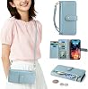 Galaxy A15 Case for GadGix Notebook Type Shoulder Galaxy A15 Smartphone Case Mobile Cover Galaxy A15 Case Shoulder Stylish Zipper Coin Purse Luxury PU Leather Jerry A15 Notebook Type Case Wallet