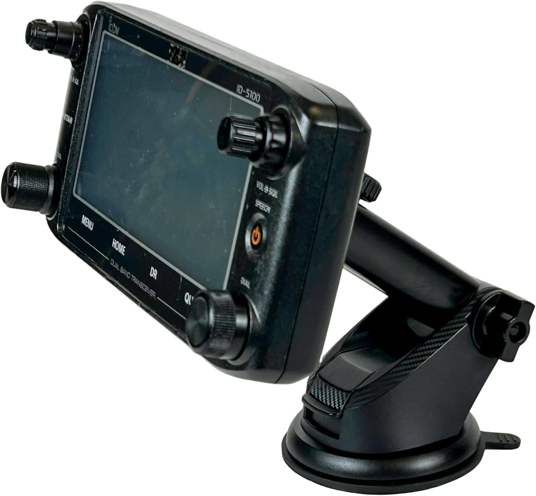 Lido Suction Cup Mount with Mic Mount for Icom ID-5100 IC-2730 TYT-TH-7800 TH-9800 Yaesu FT-7900 FT-8800 FT-8900 FT-857