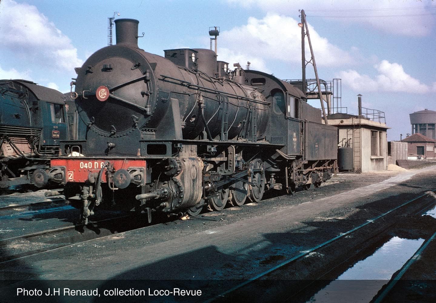 JOUEF HJ2417S SNCF, steam Locomotive 2-040D 65, dépôt Calais, ep. III, with DCC Sound decoder Steam Locomotive