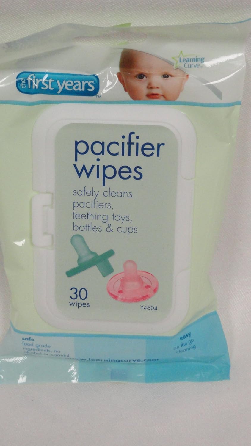 Amazon.com: The First Years Pacifier Wipes - 30 Wipes : Health & Household