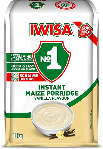 Iwisa Vanilla Flavor Instant Porridge 1 kg