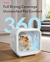 HomeRunPet Drybo Plus 50L sušiaci box pre domáce zvieratá, 360° automatická a tichá sušička pre psov s inteligentnou reguláciou teploty, pre mačky a malé psy 3