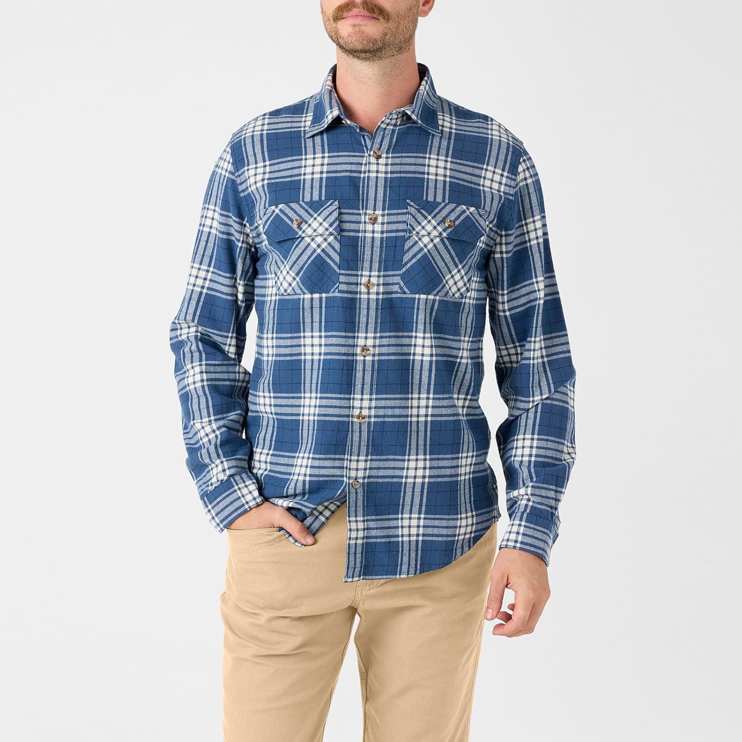 Mountain Khakis Men's Park Flannel Shirt - Image 3