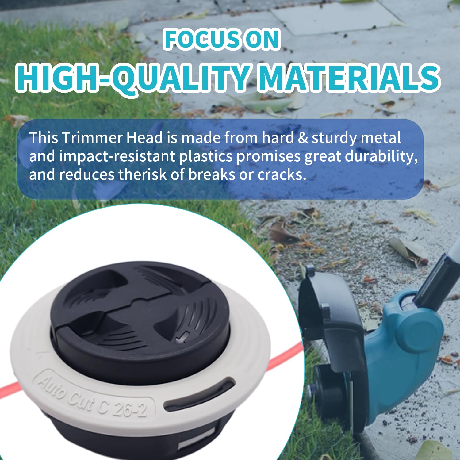 Trimmerkopf C26-2 Für Stihl - 4er Pack Ersatz Für 4002-710-2169