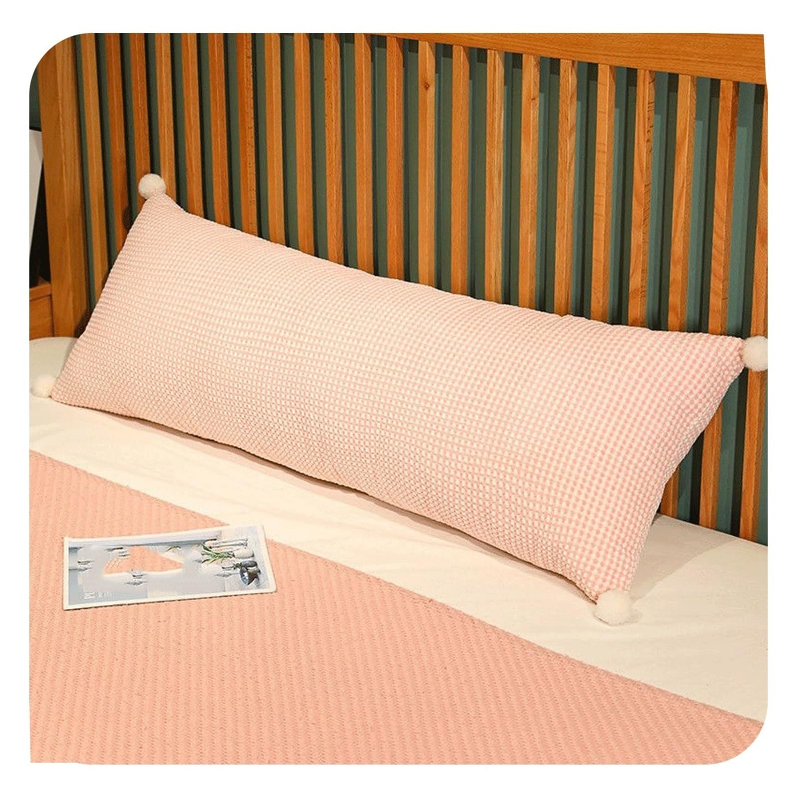 Taie d'oreiller microfibre housse coussin fermeture enveloppe 120cm