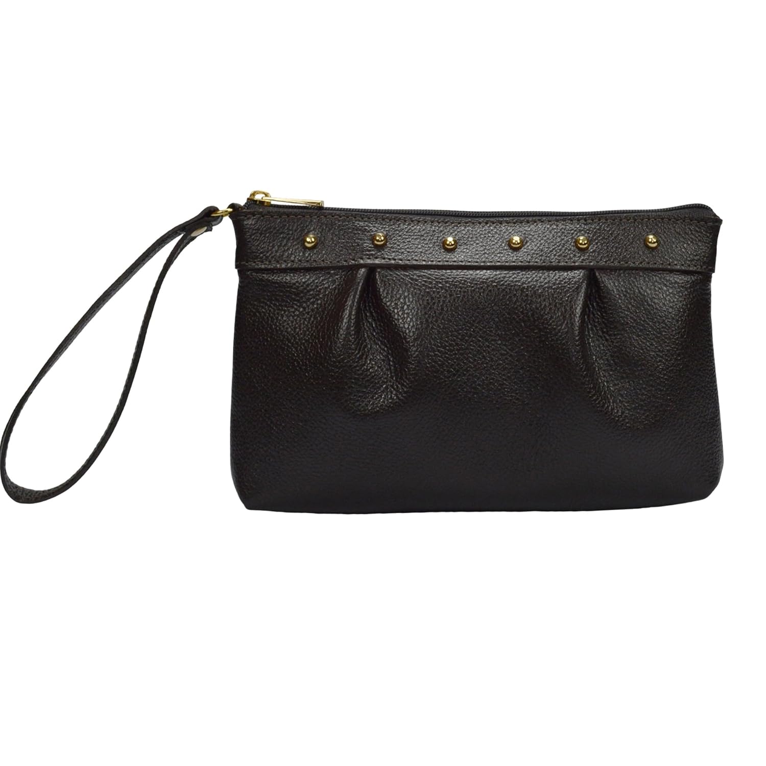 Bolsa Clutch Festa Casamento Carteira de Mão Feminina Porta Celular Couro Legítimo Macio Mole MDXP047