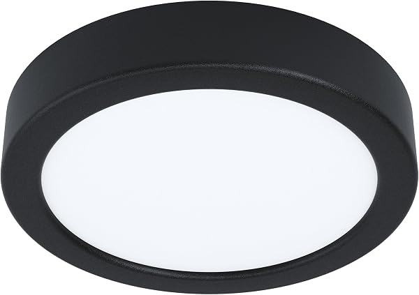 EGLO LED Plafonnier Idun, lampe de plafond rond, luminaire en saillie en