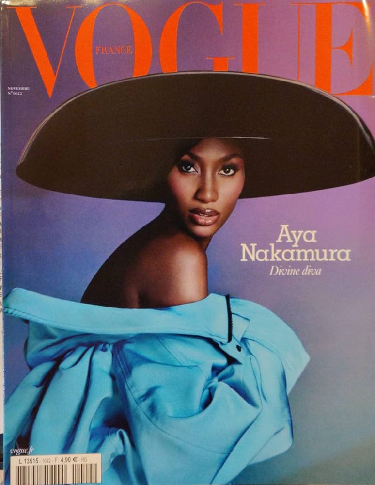 Vogue Paris-French Vogue Magazine-November 2021-Aya Nakamura