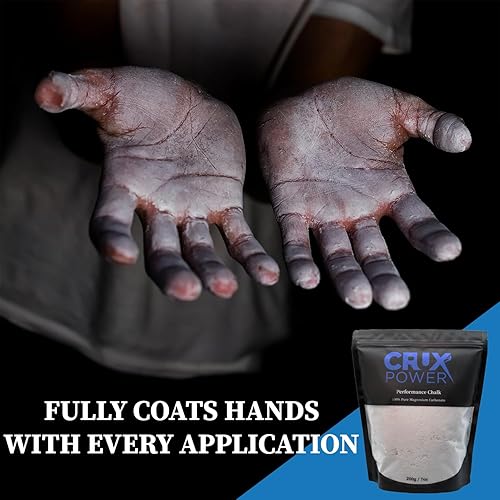 Miniatura 4 de Tiza de escalada de rendimiento para escalada en roca, gimnasia, levantamiento de pesas, carbonato de magnesio 100% puro, sin agentes de secado,