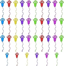 Traxenta 36 Pieces Mini Sticky Toys, Sticky Hands Hand Toy, Party Favors, Sticky Hand Toy, Sticky Hands Kids, Party Supplies for Boy and Girl