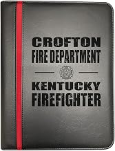 Compatible with Crofton Kentucky Fire Departments Firefighter Thin Red Line Firefighters Portfolio Padfolio Organizer Firefighters Prayer Print Thin Red Line Maltese Cross Decal Pack of 1