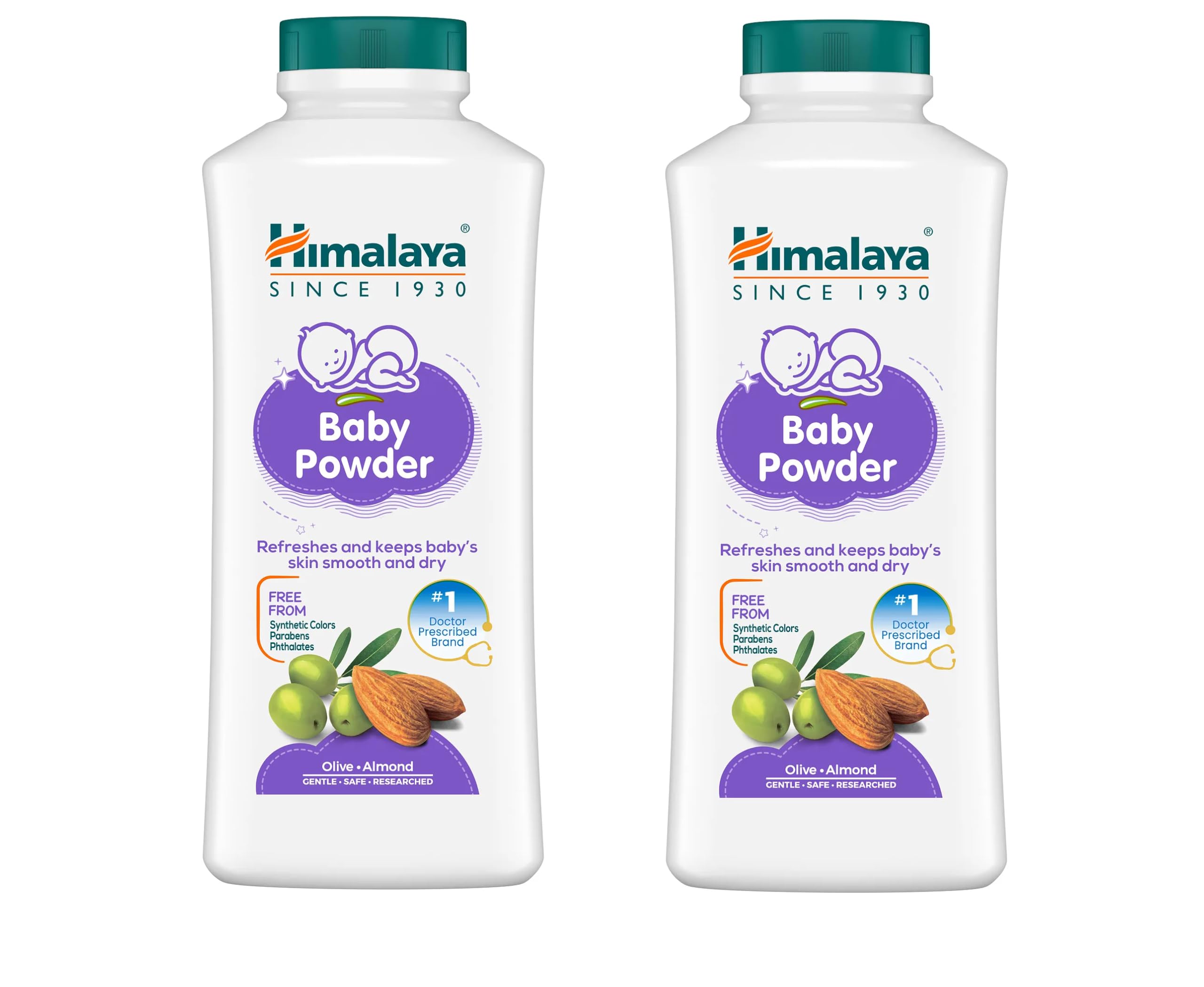 Himalaya Baby Powder | Herbal Baby Powder| Baby Powder with Herbs | Combo (200g) - Pack of 2-picture-28