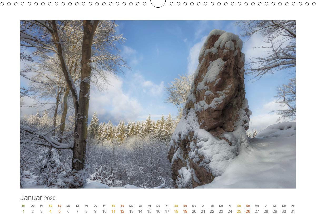 Im Märchenwald des Untertaunus (Wandkalender 2020 DIN A3 quer): Monatskalender, 14 Seiten, farbig (Monatskalender, 14 Seiten ) (CALVENDO Natur)