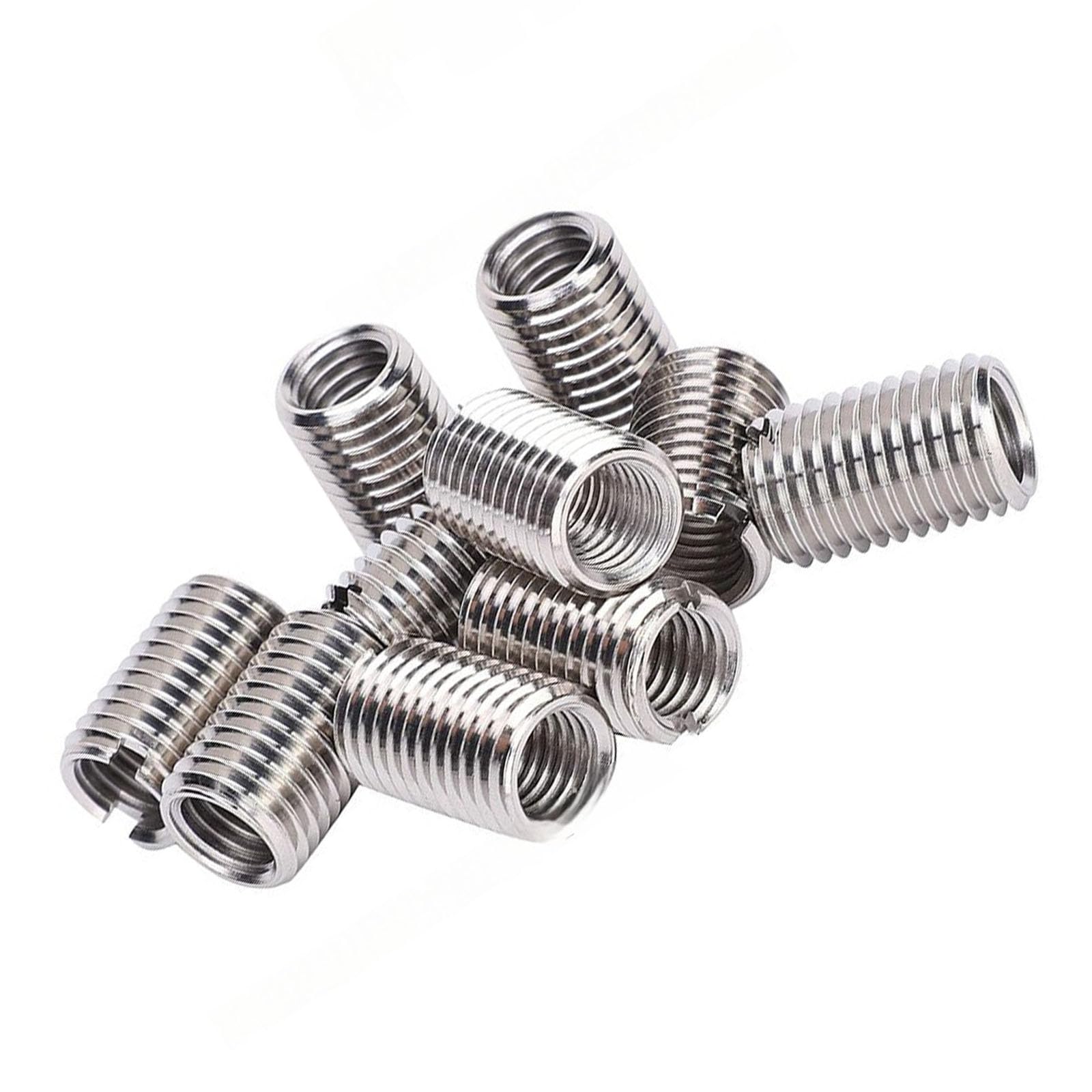 Buxuaaaa Multicolor Of 10 Stainless Steel Slotted Inserts Providing Durability And Ease Of Use For Professional And Enthusiasts Alike Fastener Solution