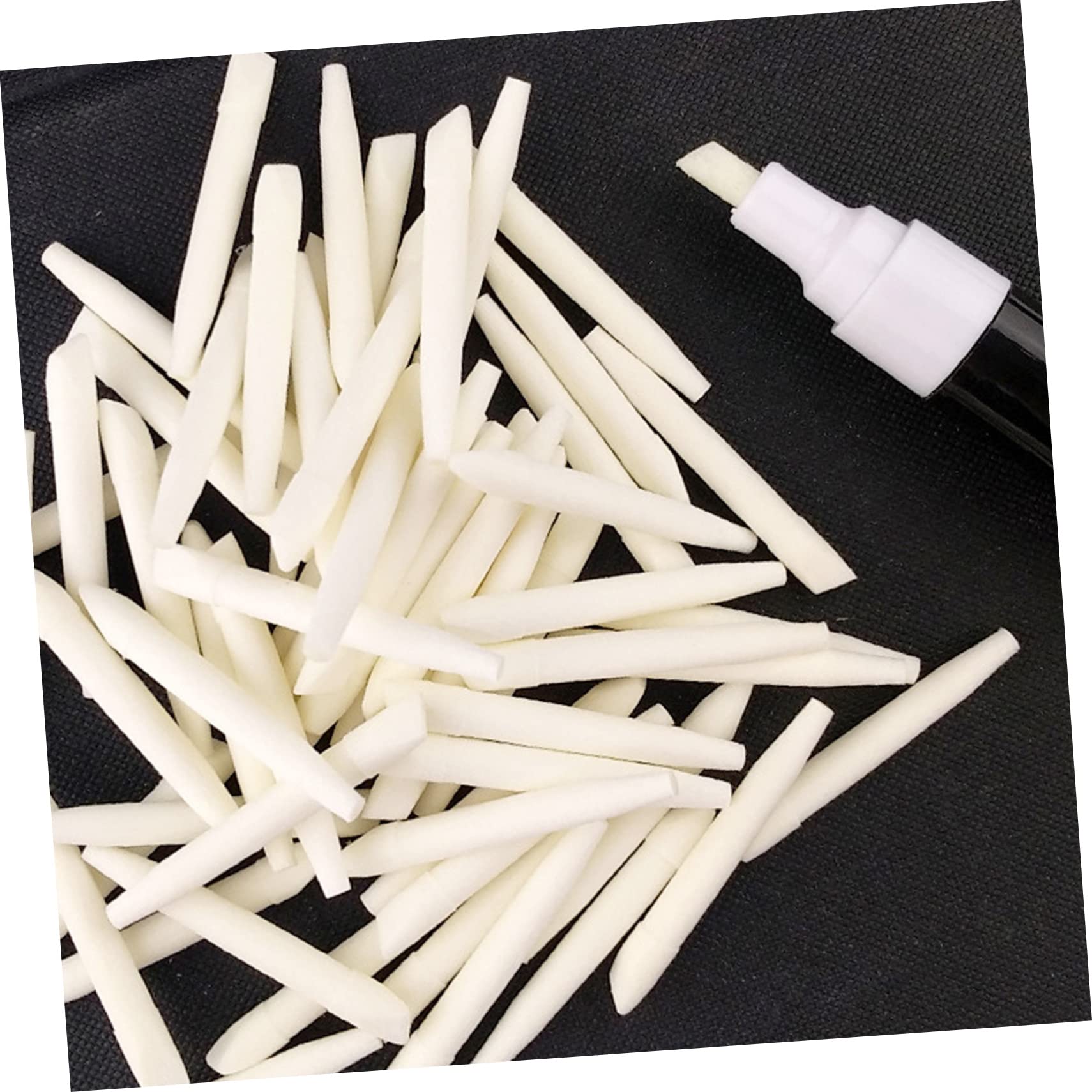 NUOBESTY Universal Pen Points 40pcs Replacement Nibs for Art Markers Marking Pen Refill Nibs Fine Point