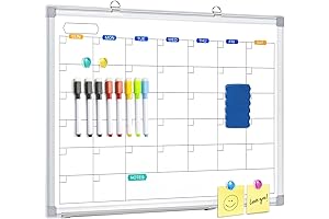 Dry Erase Calendar Whiteboard for Wall