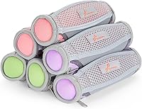 Sportneer Soft Hand Weights for Women - 6pc Walking Dumbbell Set (1lb, 2lb, 3lb Pairs) with Straps for Running, Workouts, Aerobics, Therapy