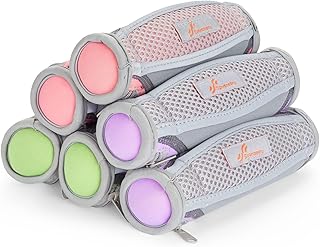 Sportneer Hand Weights Set, Detachable Walking Weight of 6 (1lbs, 2lbs, 3lbs Pairs) Soft Dumbbells Sets for Women Men Walking Dumbbell with Hand Strap for Workout Running Physical Therapy Aerobics