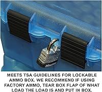 Vista 7 de MTM Caja de munición Deluxe 100 cartuchos con asa 22-250 a 458 Win
