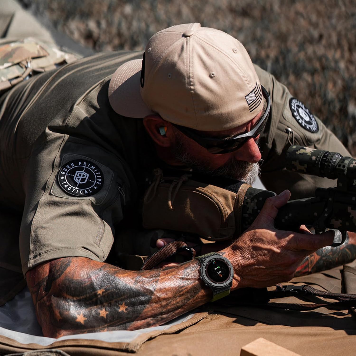 Bandletic Stretchy Nylon Band Compatible with Garmin Fenix 6X Band, Sport Easy-Fit 26mm Watch Band for Fenix 8 51mm/7X/7X Pro/6X Pro/5X/5X Plus/3/3 HR/Instinct 2X/Tactix/Enduro/Descent/Epix Pro 51mm - Image 8