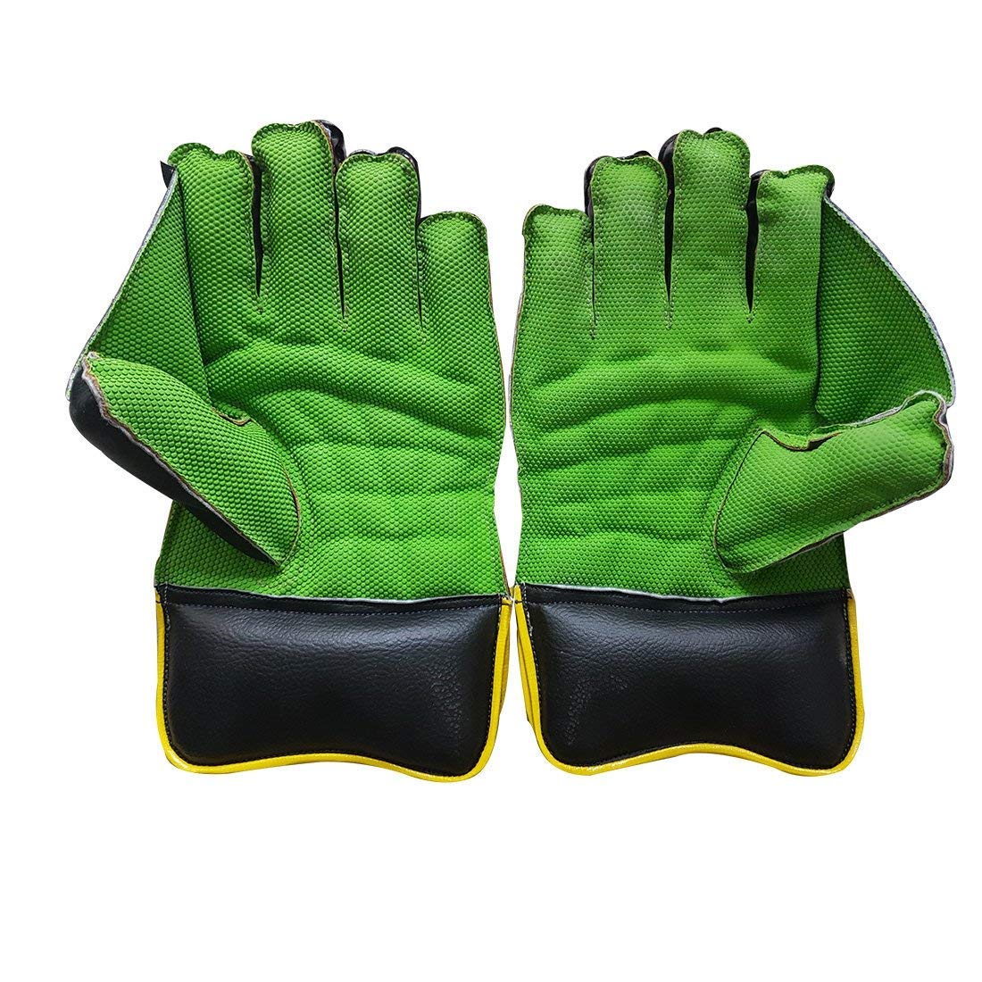 JetFireCollege Wicket Keeping Gloves (Men, Green)