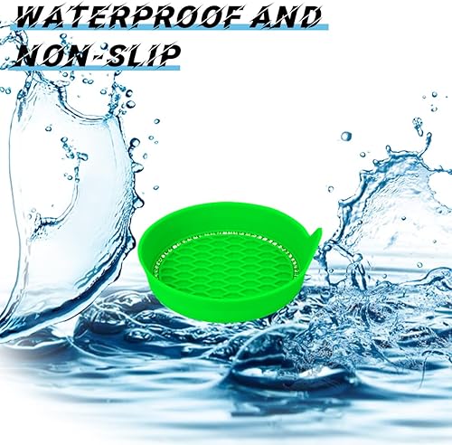 Miniatura 87 de zipelo Bling Car Cup Coaster, 4 Pack Universal Vehicle Anti-Slip Cup Holder Insert Coasters, Crystal Rhinestone Silicone Shockproof Drink Mat, Car