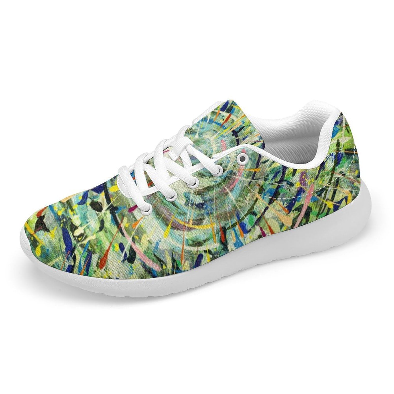 ENEN Scarpe da Ginnastica Uomo Donna | Traspiranti Mesh Leggere Sneaker Scarpe Sportive Antiscivolo con Stringhe per Running, Camminata, Palestra e Tempo Libero