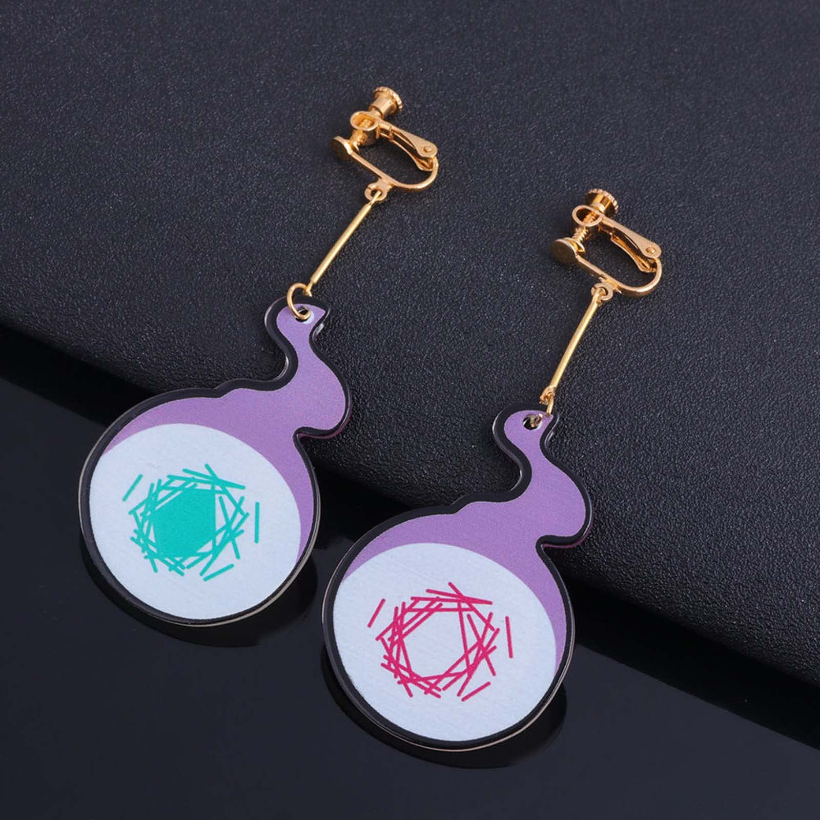 Amazon.co.jp: BNQ 地縛少年花子くん イヤリング ピアス 2個セット 