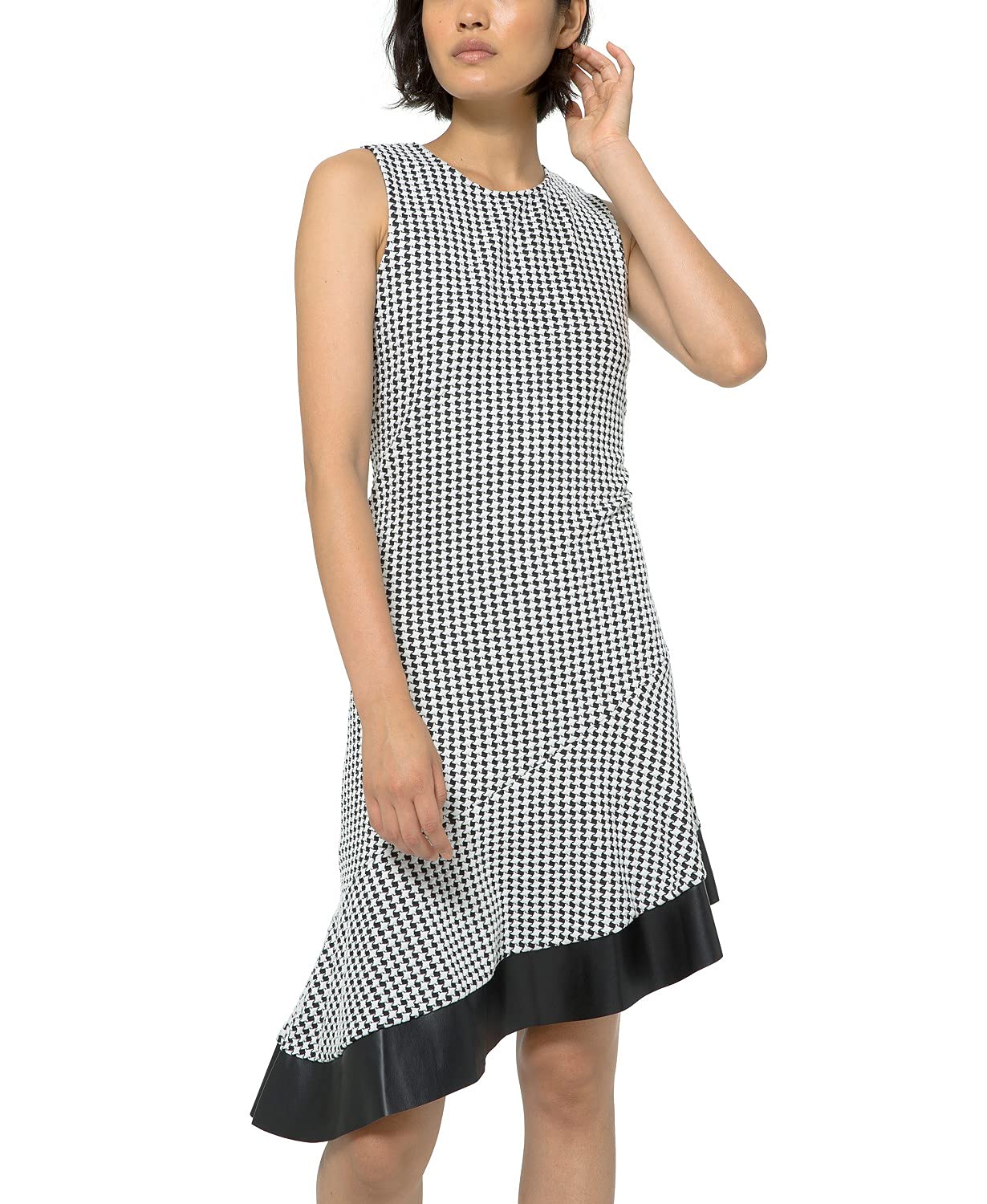Michael Michael Kors Womens Asymmetrical A Line Dress In Black | Desertcart Belize Michael Michael Kors Womens Asymmetrical A Line Dress In Black | Desertcart Belize