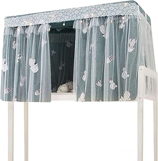 Adela Boutique Pink Bed Canopy Bedding Curtain Blackout Cloth Single Sleeper Bunk Bed Tent 3pcs Curtain (Style11, 1 Top+2 Bed Curtain(45.378.7IN))