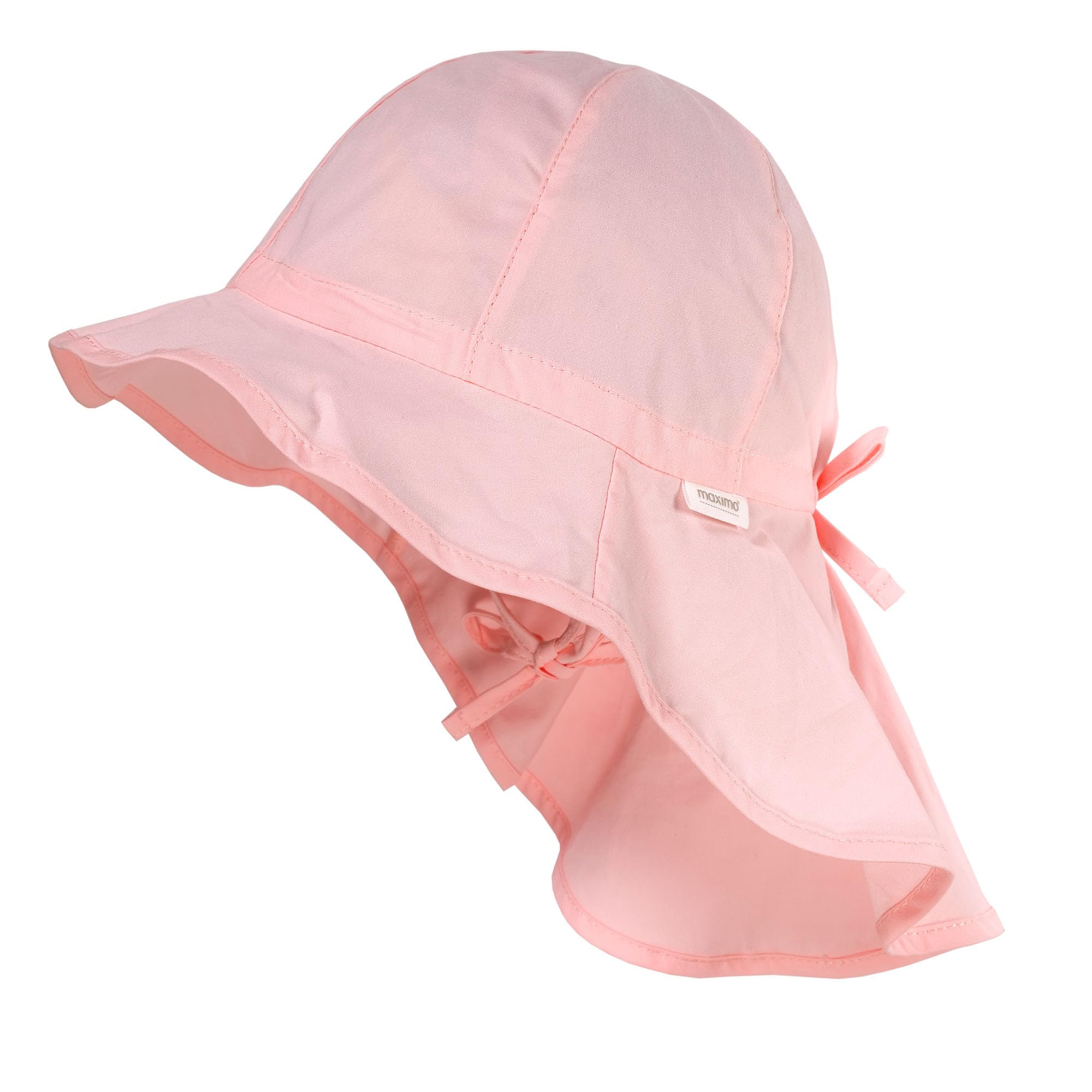 maximo MINI Girl-Flapper, Schleife Bindeband, Nackenschutz, UV Popeline