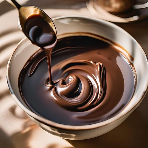 Miniatura 4 de Obleas de chocolate negro para derretir 1 libra, suaves y cremosas, perfectas para sumergir, hornear, hacer dulces y decorar postres, ideal para