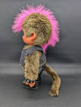左上！激レア！おさるのもんきちバインダー 超レアおさるのもんきちプリント生地サイズ約77cm×約114cm
