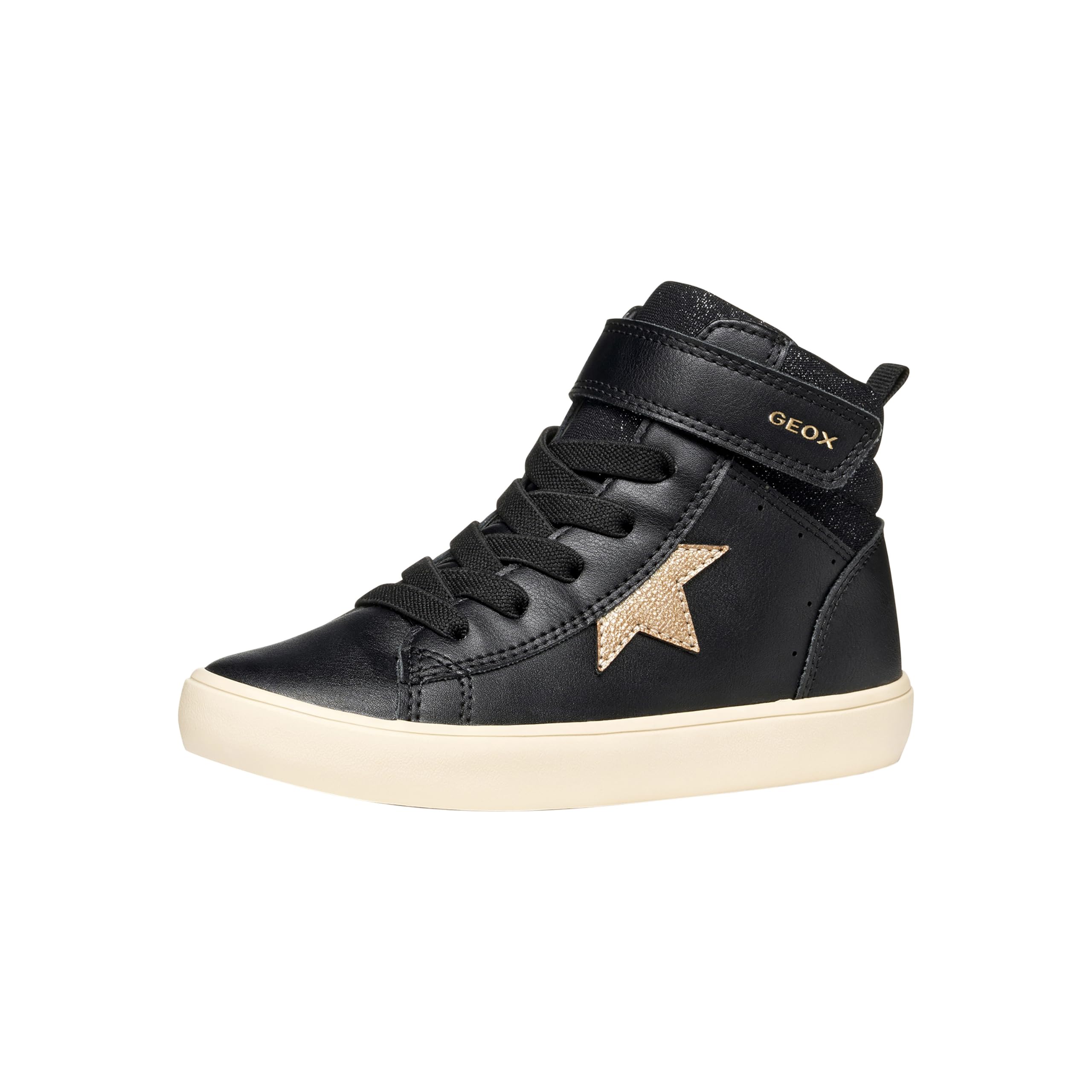 Geox Junior J Gisli Girl Sneakers Black/Champagne, 26 EU