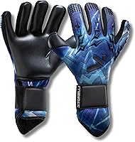 Vista 9 de Storelli - Guantes de portero Lightning, protección de mano de alto impacto con 5 espinas de dedo incorporadas, látex alemán New Basic