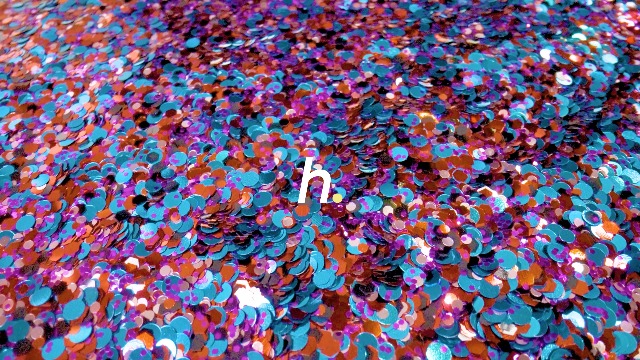 Hemway Paillettes Épaisses 105g/3.7oz – Mélange Violet Turquoise Bleu Noir Avec Or & Argent – Poudre Brillante Pour Nail Art, Visage, Cheveux, Résine Époxy & Loisirs Créatifs