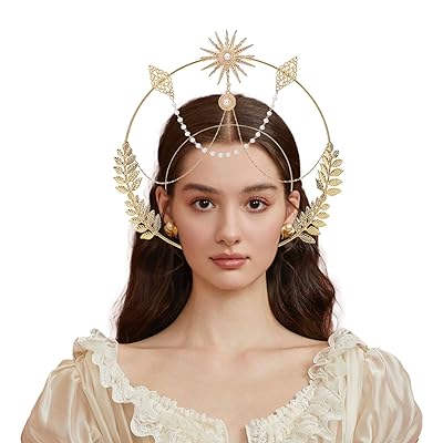 sun crown headpiece