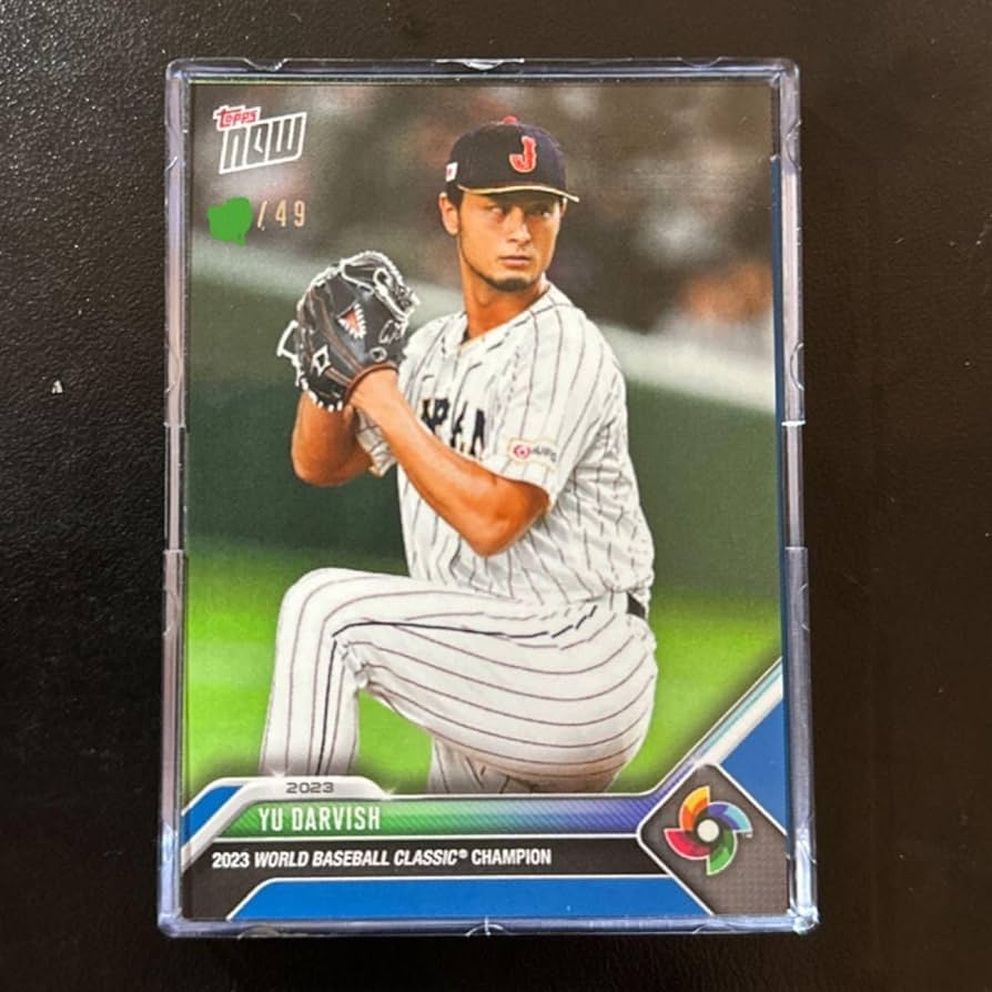 Topps NOW WBC 侍ジャパン ダルビッシュ有 49枚限定ブルーパラレル Topps NOW WBC 侍ジャパン ダルビッシュ有 49枚限定ブルー