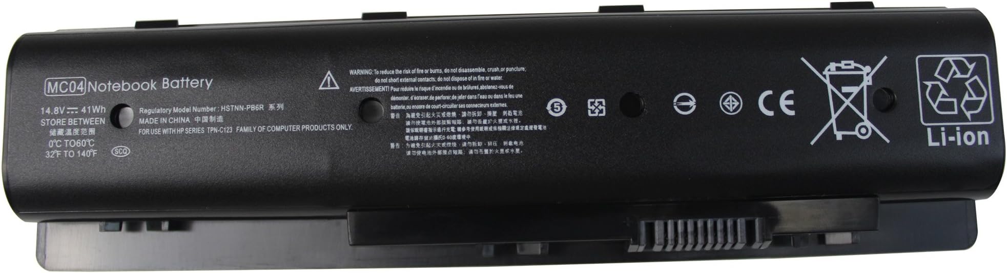 Gomarty 14.8V 41WH New MC04 Laptop Battery Compatible with HP Envy 15-AE100 17-N000 M7-N101DX 17T-N000 m7-n109dx m7-n011dx 17-r Series HSTNN-PB6R 805095-001 MC06 TPN-C123