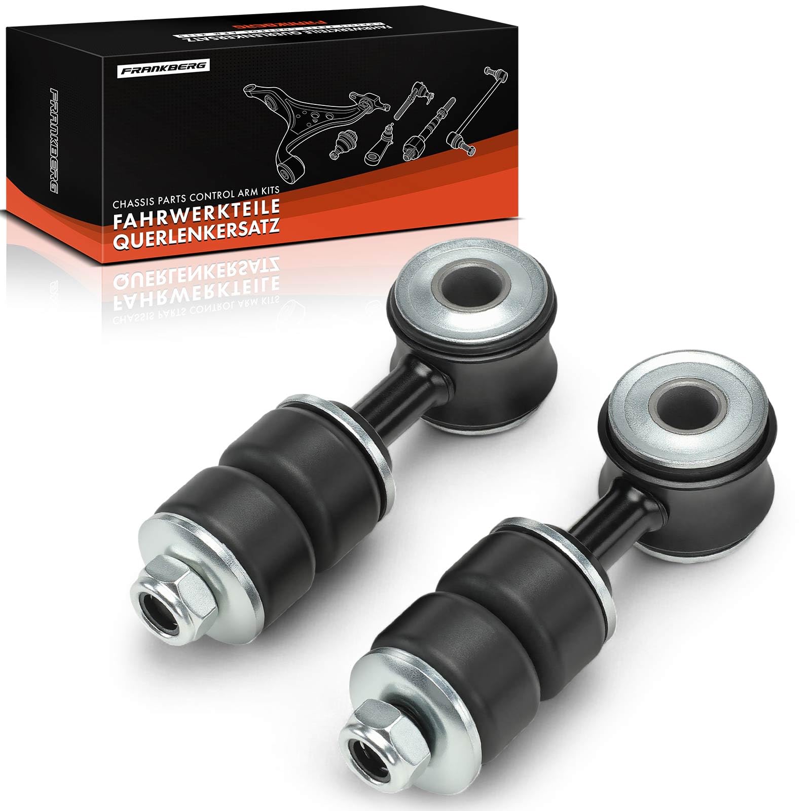 Frankberg 2x Koppelstange Vorne Kompatibel mit Ducato Kasten 250 Ducato Bus 250 Boxer Bus Jumper Bus DS4 NX Replace# 5081N9S1