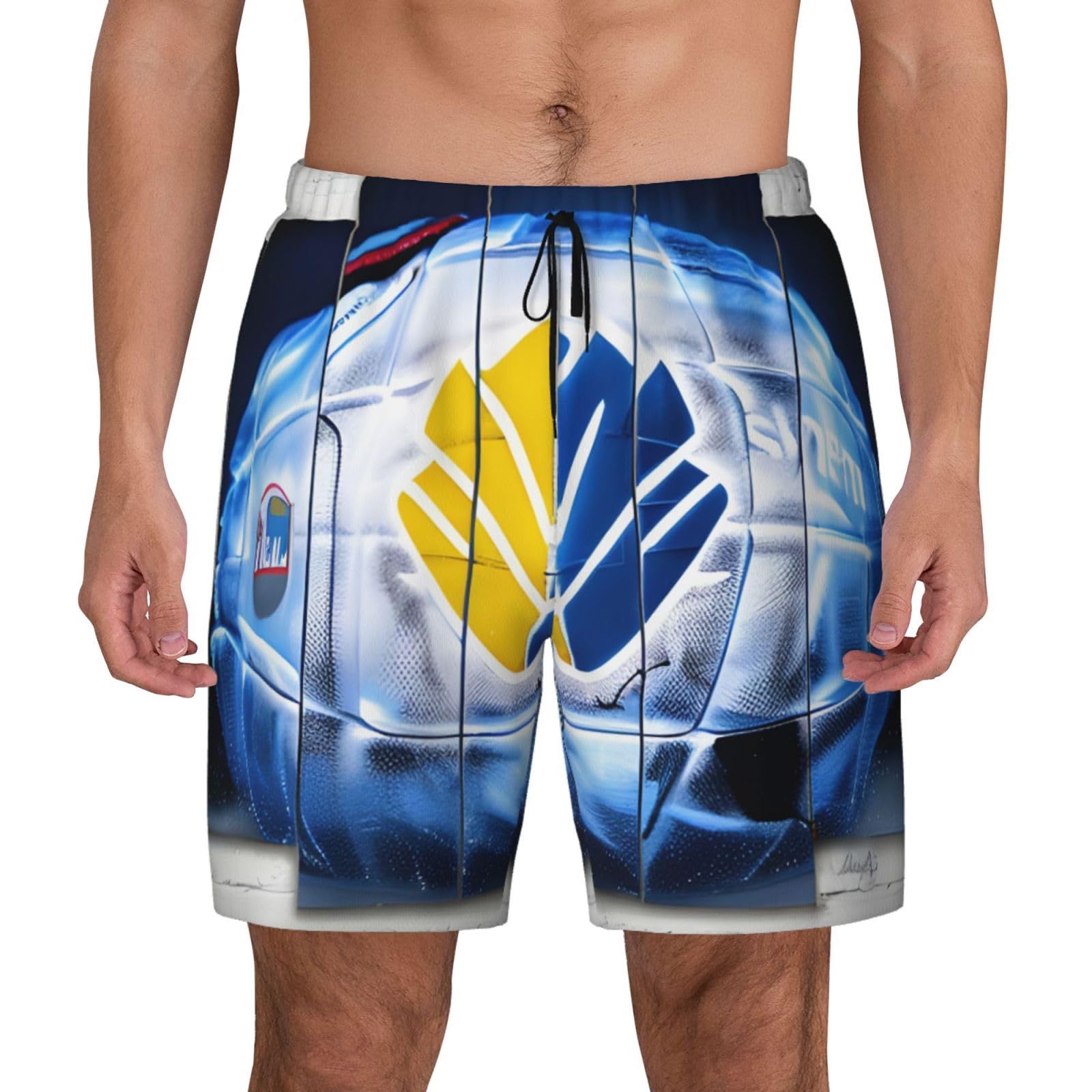 Short de bain doublure compression homme séchage rapide hockey - 8