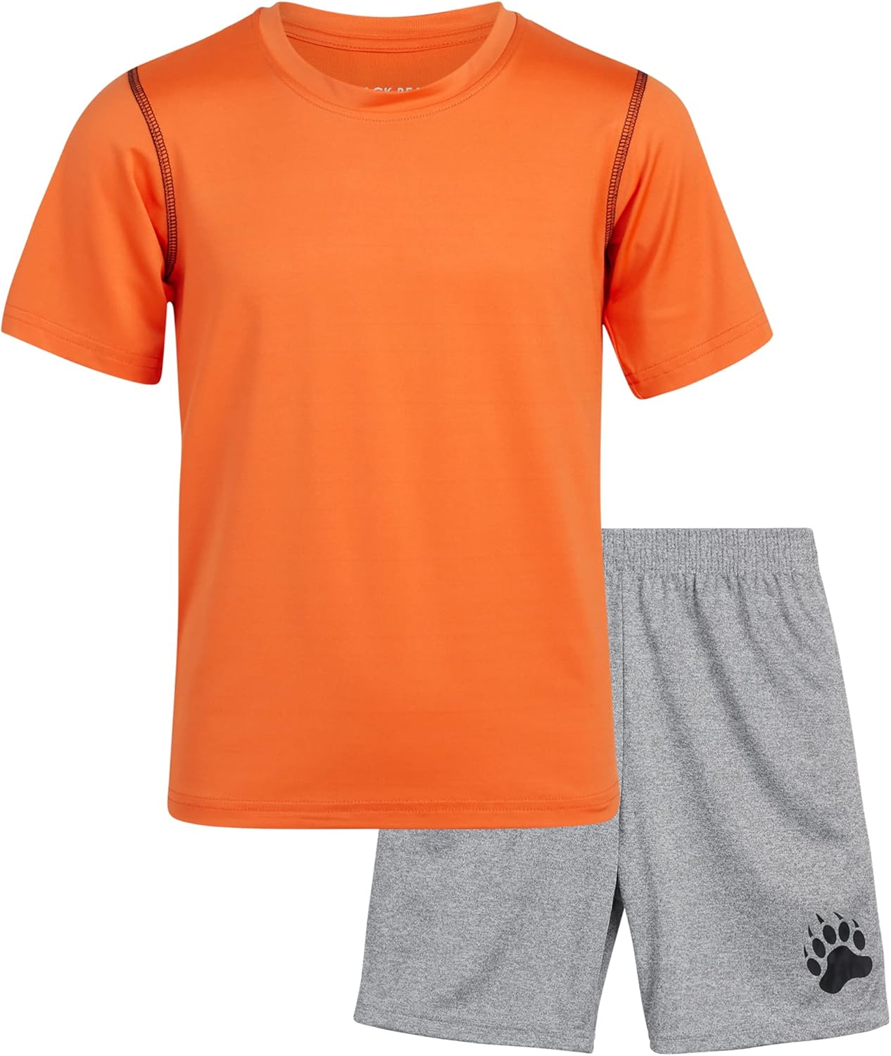 Black Bear Active Boys Short Sets - 2 Piece Performance Crewneck Short Sleeve T-Shirt and Shorts Boys Athletic Sets (8-18) - Image 3