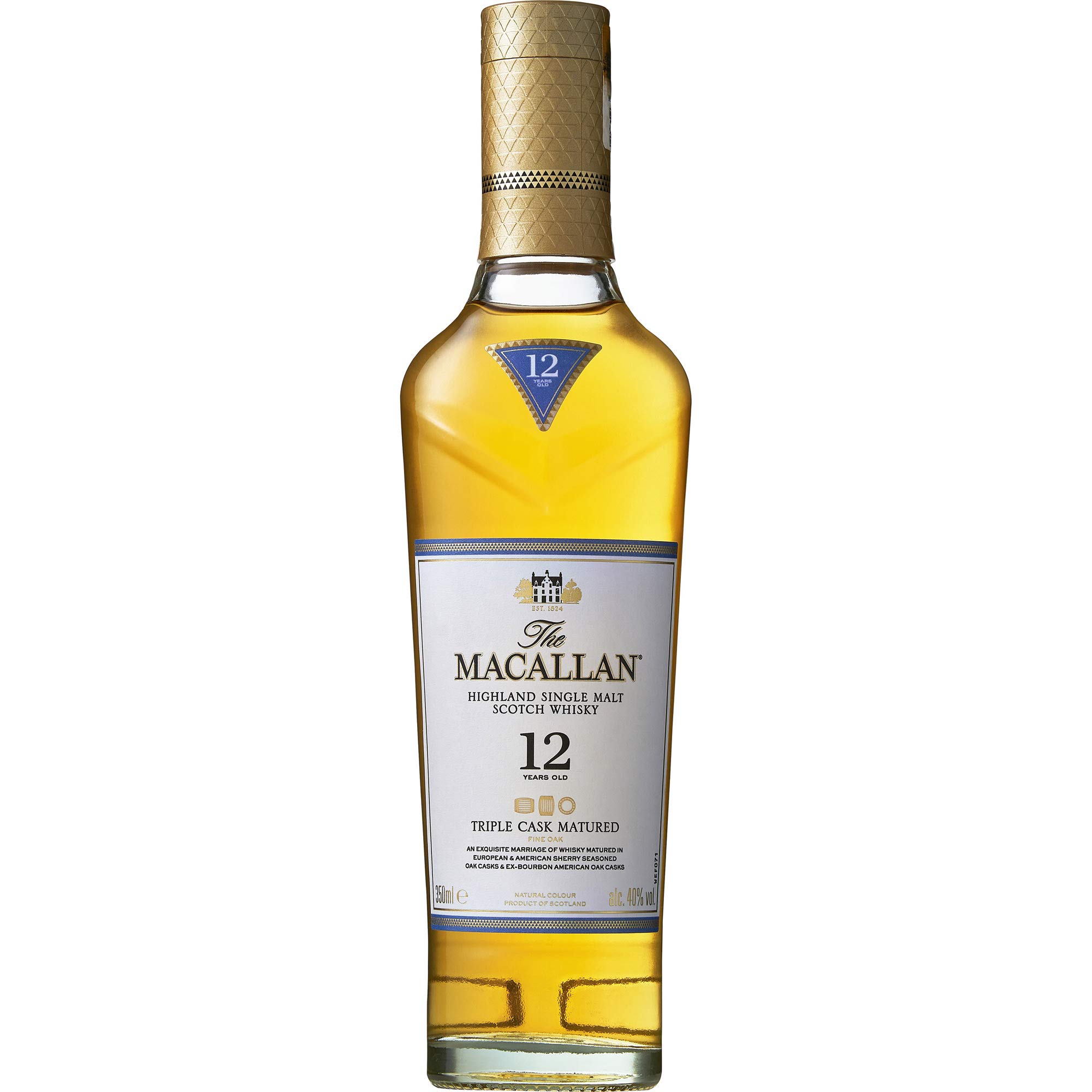 終売品】The Macallan 12年 シングルモルト トリプルカスク Amazon.co 