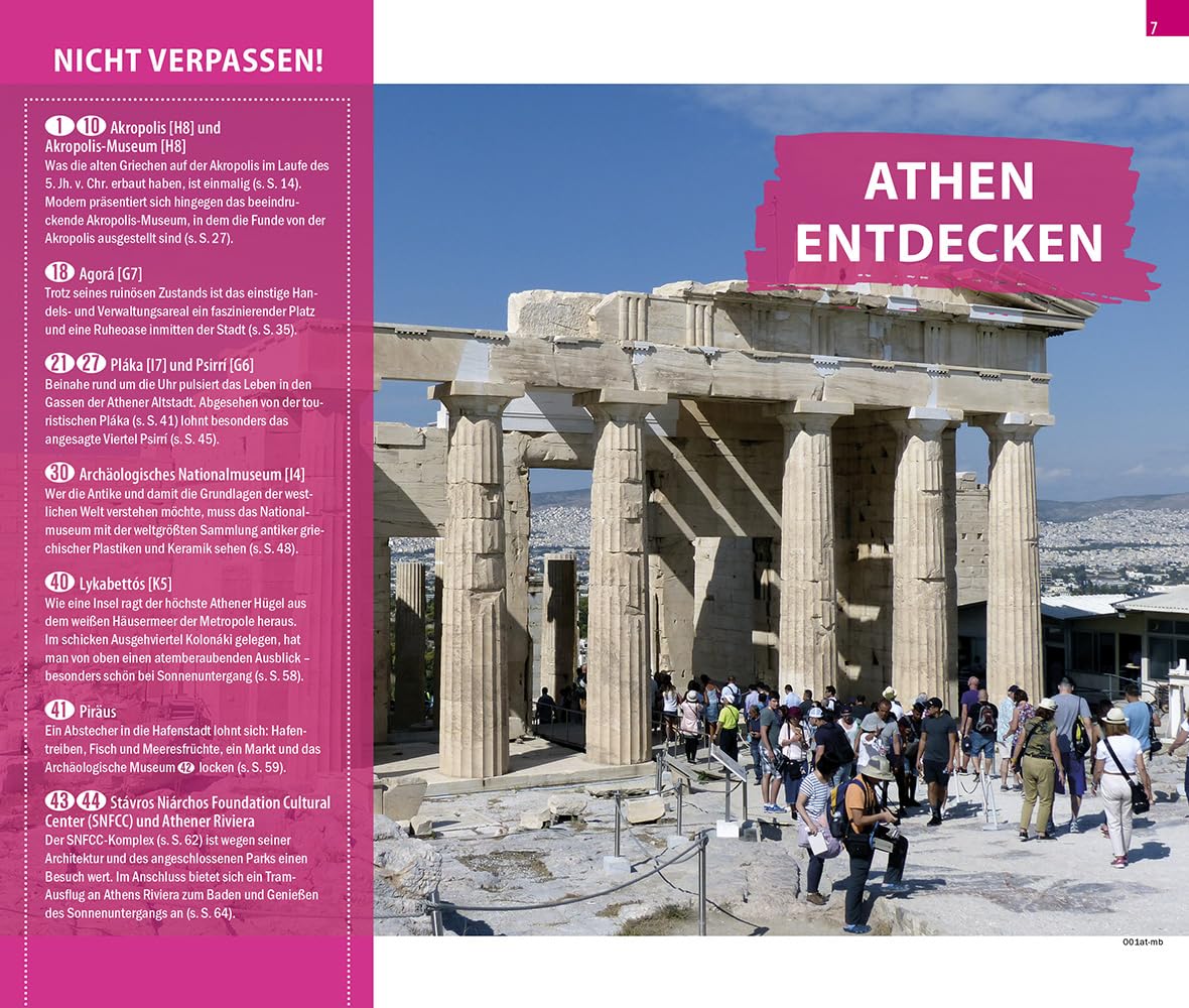 Reise Know-How CityTrip Athen: Reiseführer Athen mit Stadtplan und kostenloser Web-App