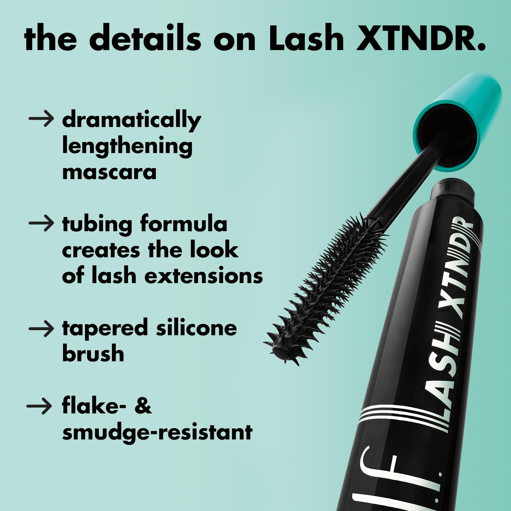 e.l.f. Lash XTNDR Mascara - Pitch Black -3
