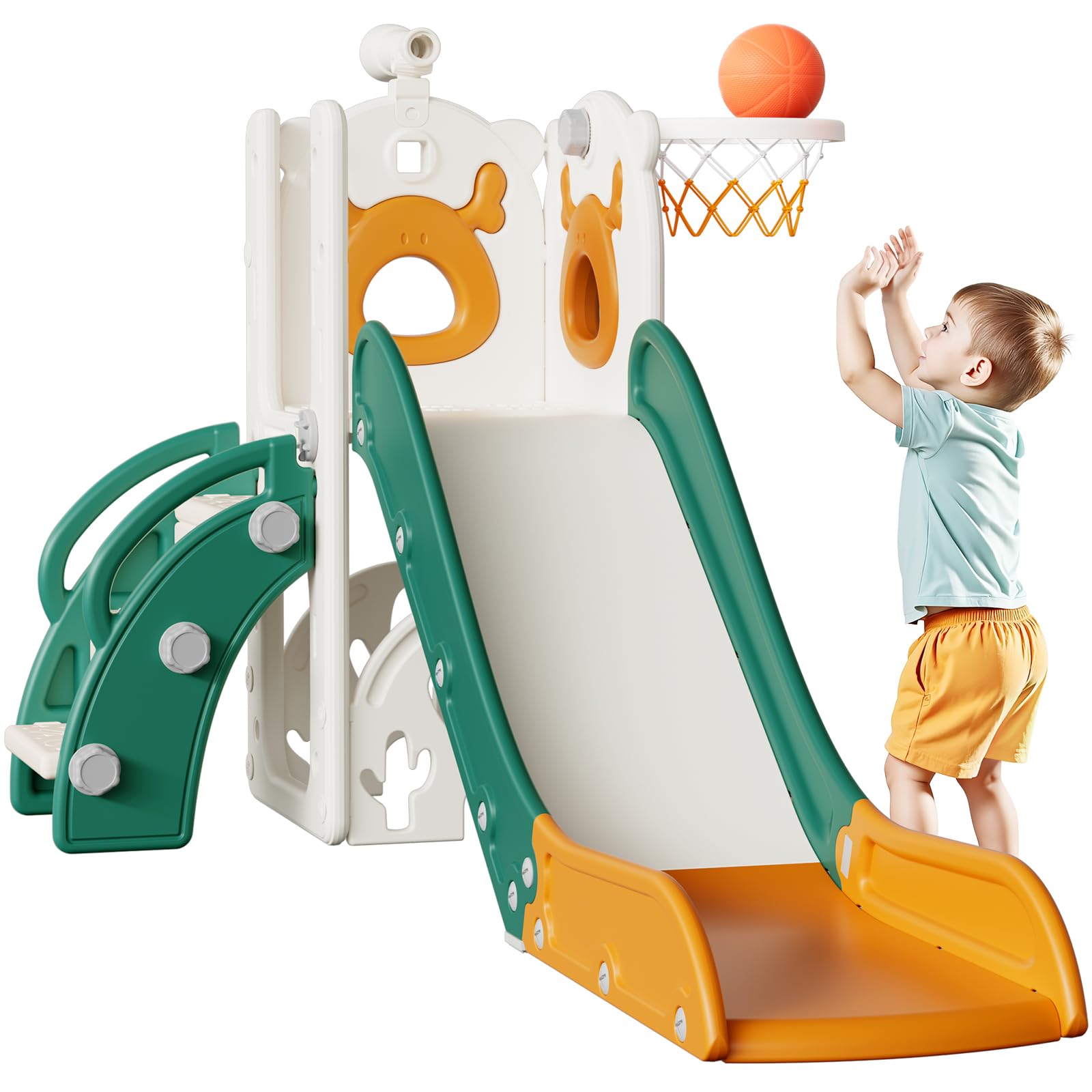 Amazon.com: Mloong 7 in 1 Toddler Slide, Kids Slide for Toddlers