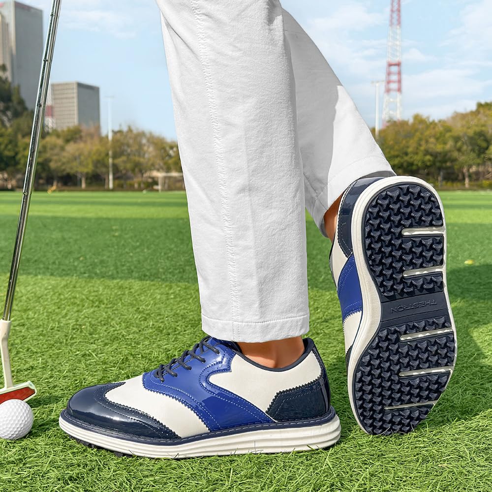 Herren wasserdichte Golf Schuhe rutschfeste rotierende langlebige